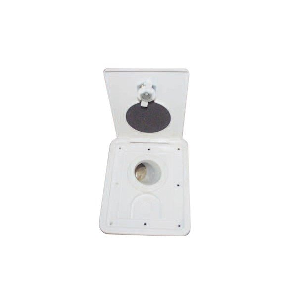 VATTENPÅFYLLNING VIT MED LOCK