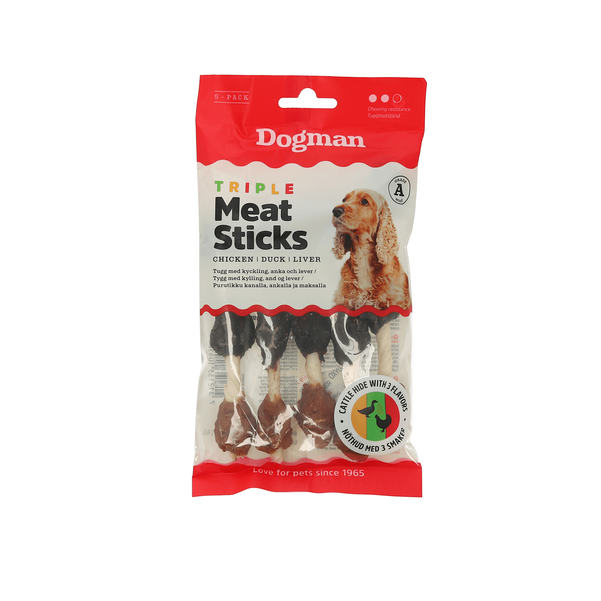 Triple Meat Sticks 5p 12,5cm