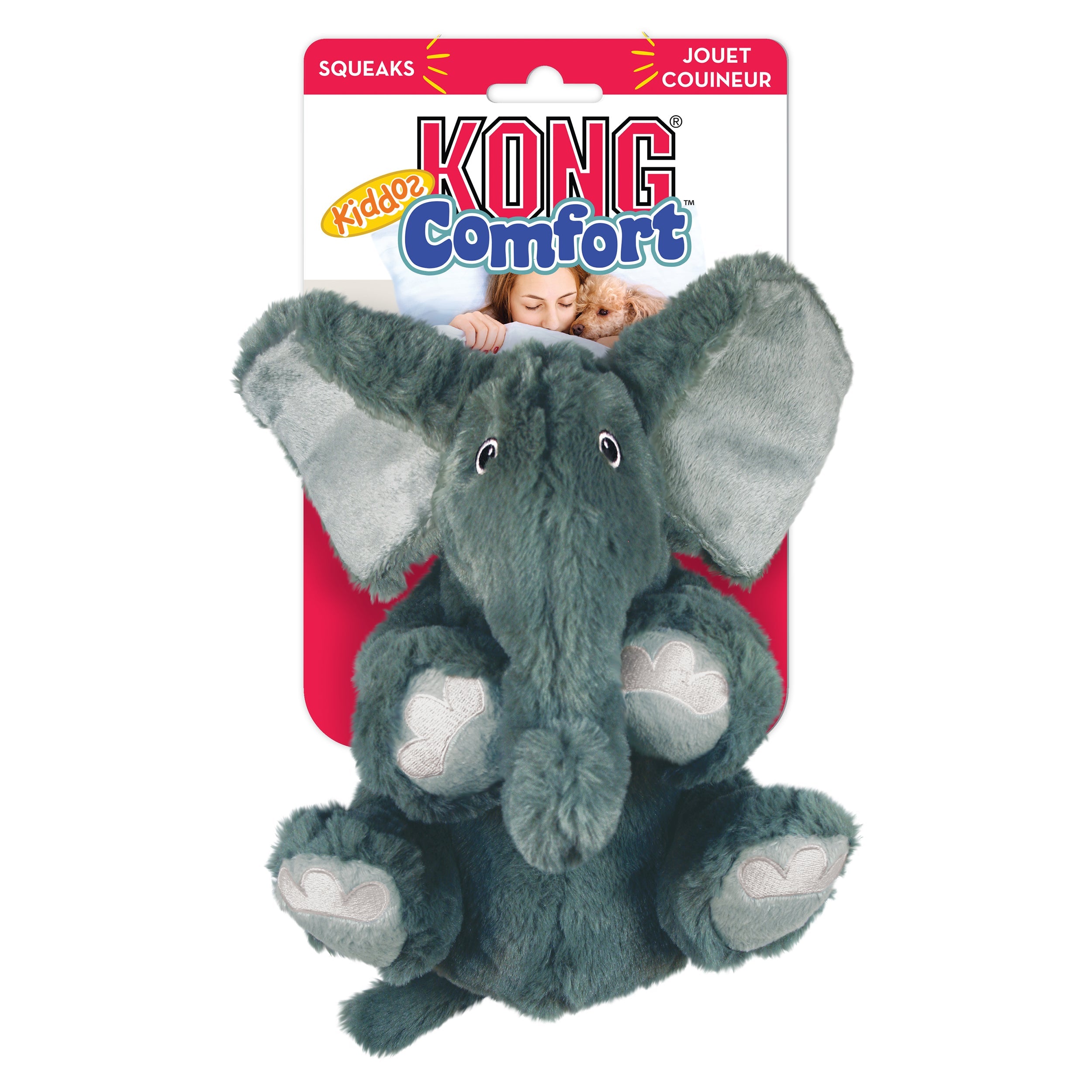 Leksak Comfort Kiddos Elephant Grå S