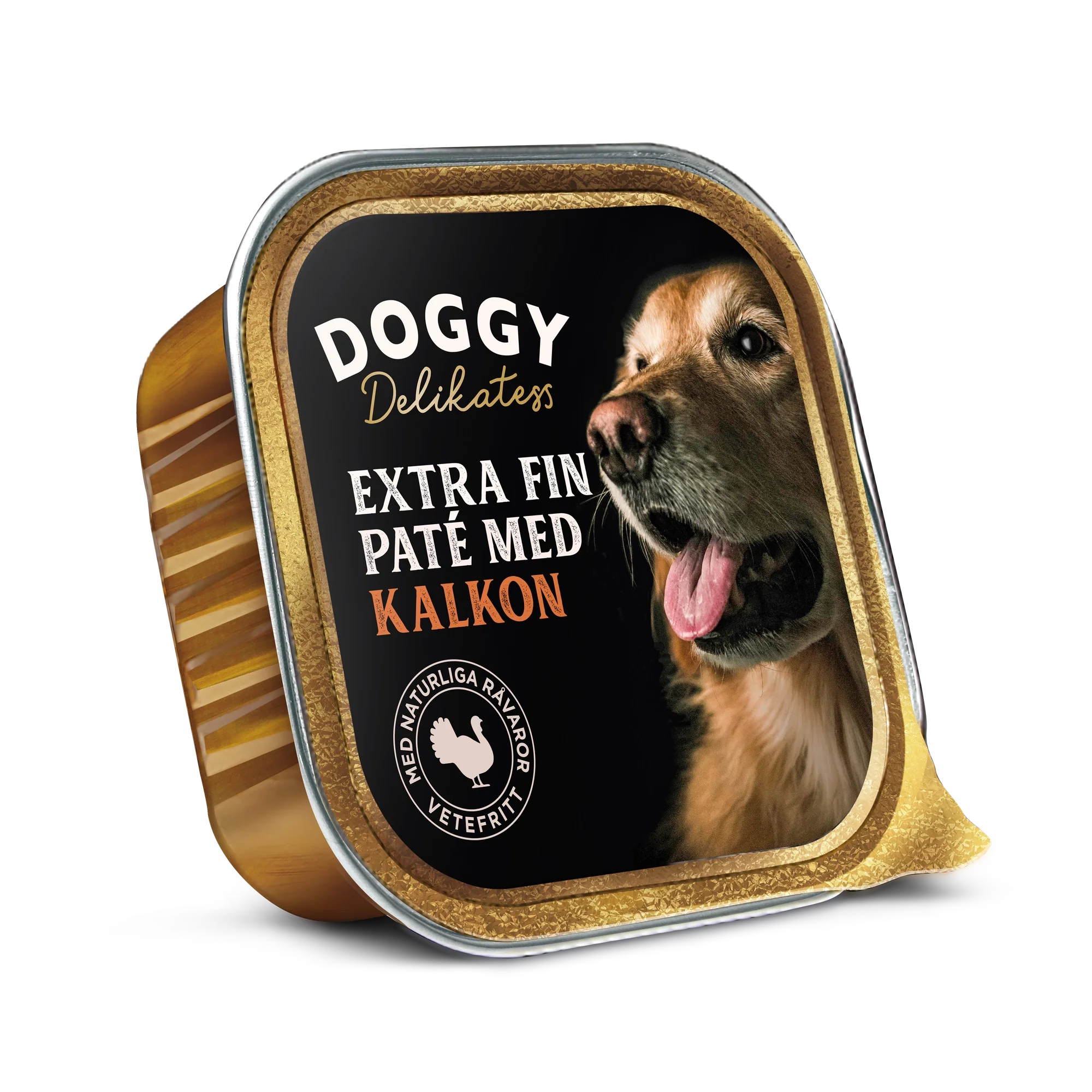 Delikatess Paté Våtfoder För Hund Med Kalkon 150g