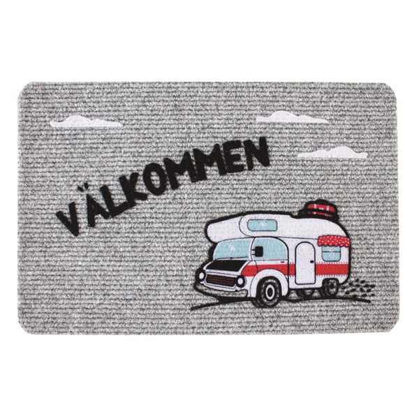 DÖRRMATTA "VÄLKOMMEN" 40X60CM. HUSBIL