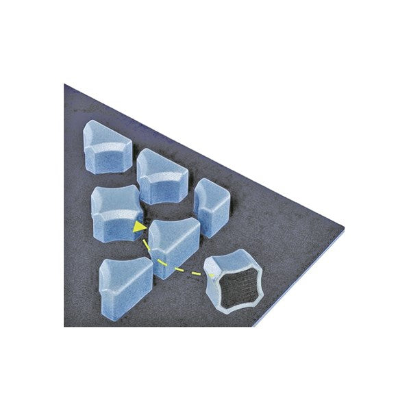 BASPLATTA 300X500 MM KLÄDD I VELOUR