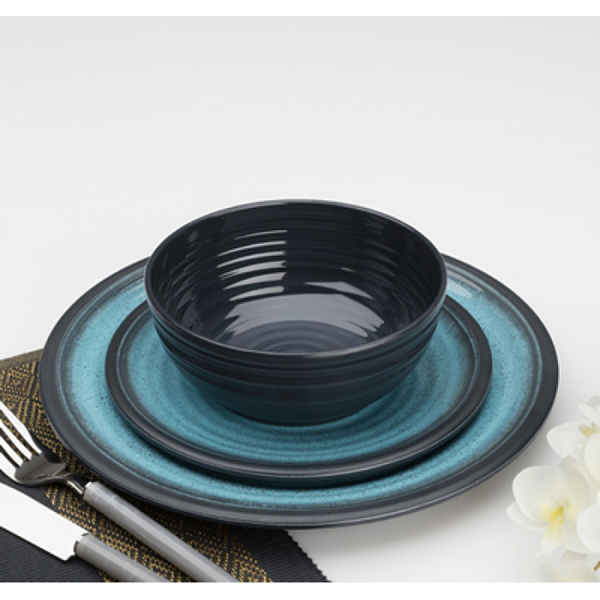 MELAMINSERVIS GRANITE AQUA. 12-DELAR