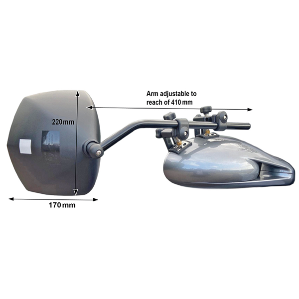 BACKSPEGEL GRAND PLATINUM AERO. SÄLJS PARVIS.