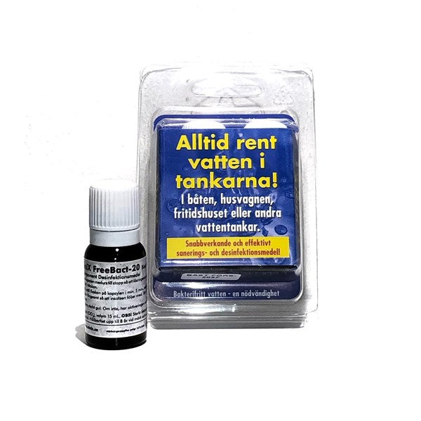 FREEBACT VATTENRENING TANK.FÖRPACKN 12ST 2-PACK