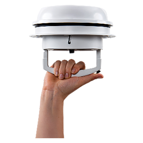 FLÄKT MAXXFAN DOME SVART 12V. 220MM DIAMETER