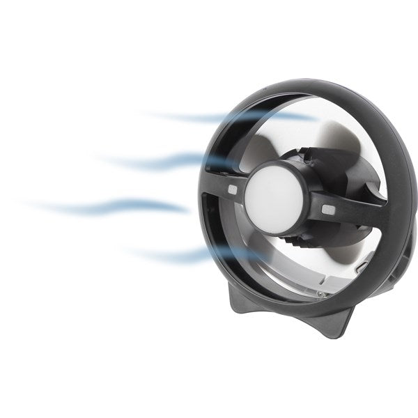 TAKFLÄKT/LAMPA ATMO RG Ø 22 x H13 CM. 80 LUMEN