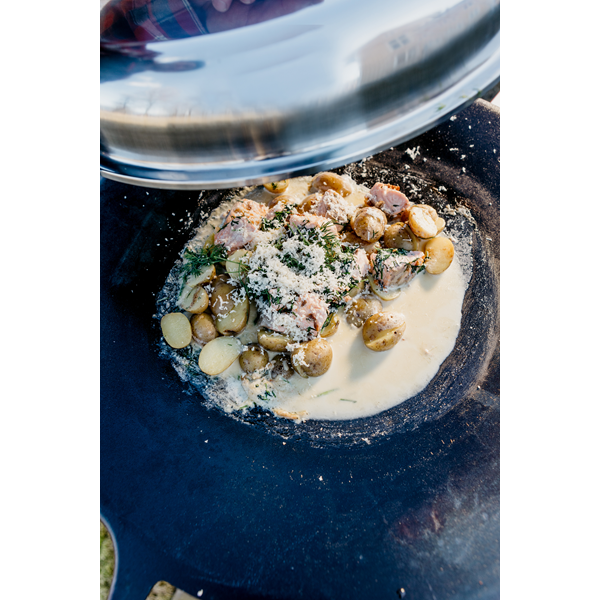 STEKHÄLL SET PRO STEEL 58CM MUURIKKA