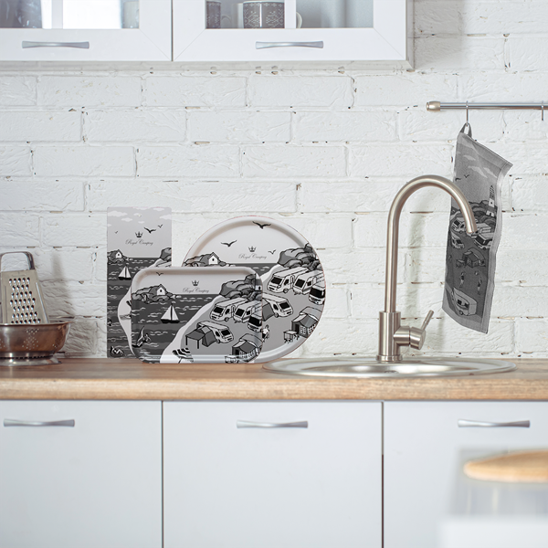 SKÄRBRÄDA SMÖGEN. ROYAL CAMPING. 17X40CM