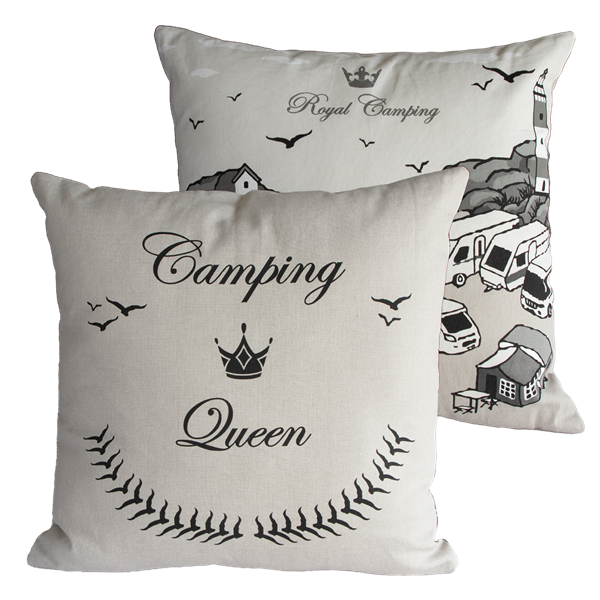 KUDDE SMÖGEN QUEEN ROYAL CAMPING 45X45CM