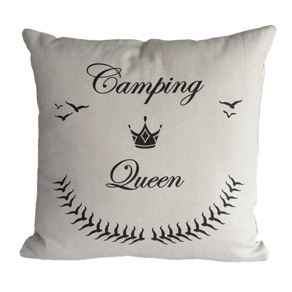 KUDDE SMÖGEN QUEEN ROYAL CAMPING 45X45CM