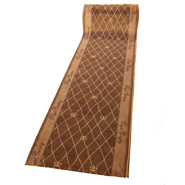 GÅNGMATTA ROYAL CAMPING BRUN. 67CM. 1 ST=25 METER