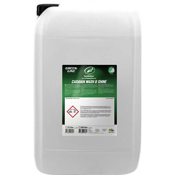 TVÄTTMEDEL CARAVAN SHINE GREENLINE. TURTLE 25-L