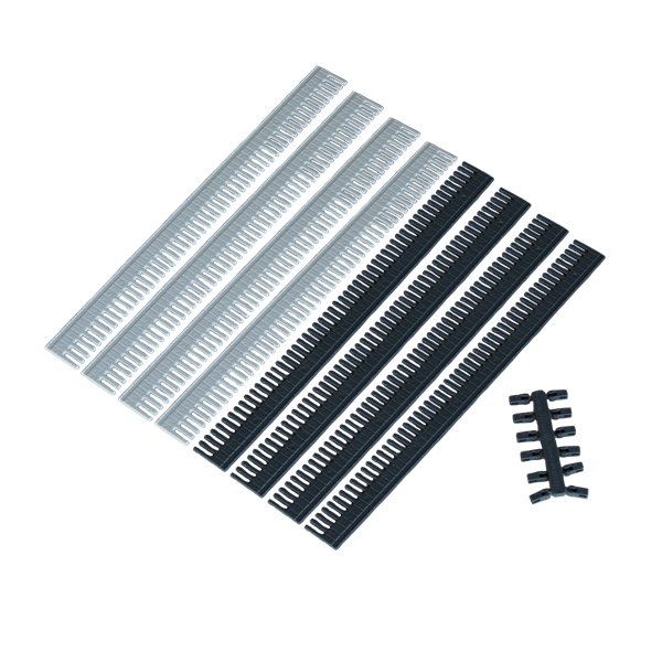 KYLSKÅPSFÖRVARING 8 DELAR PURVARIO. GRÅ/VIT