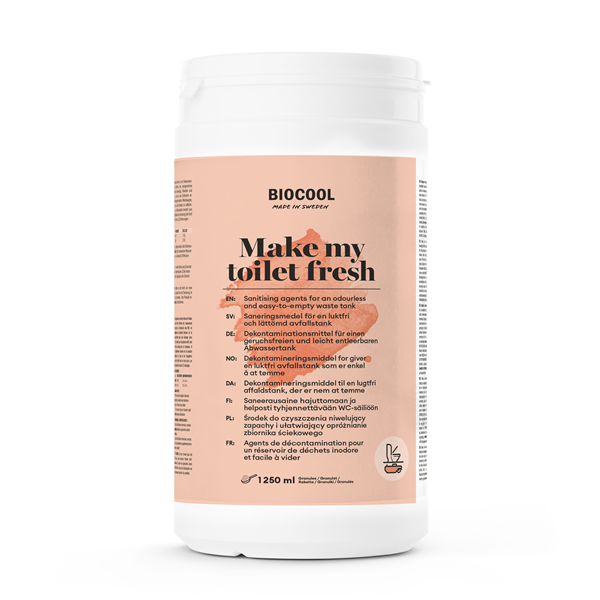 BIOCOOL MAKE MY TOILET FRESH GRANULAT.1250GR/BRK