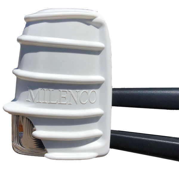 BACKSPEGELKÅPOR VIT MB SPRINTER. 2-PACK