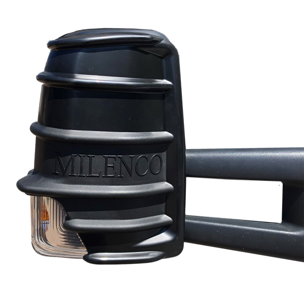 BACKSPEGELKÅPOR SVART MB SPRINTER. 2-PACK