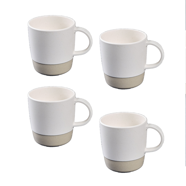 KAFFEMUGG MELAMIN 4-PACK ISABELLA.