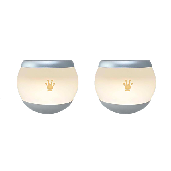 SOLCELLSLAMPA 2-PACK FÖR VINDSKYDD M M.