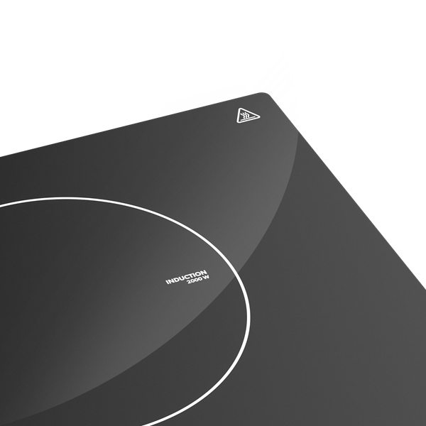 INDUKTIONSHÄLL 350X350MM 1 ZON. 2300W. 10A