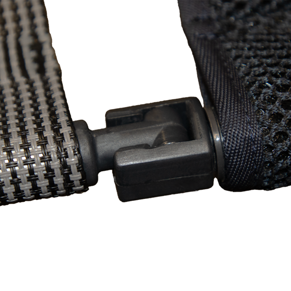 FOTSTÖD "WECAMP" TONGA GRÅ/SVART.