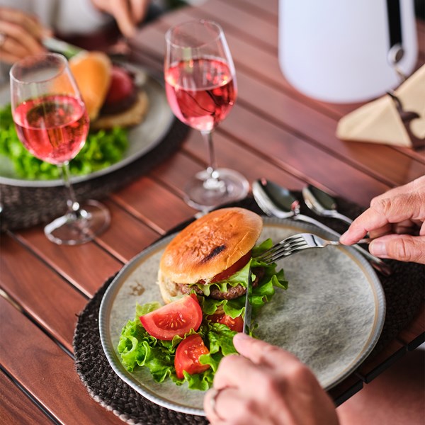 SERVIS RUSTIK 12-DELAR ROYAL CAMPING. MELAMIN