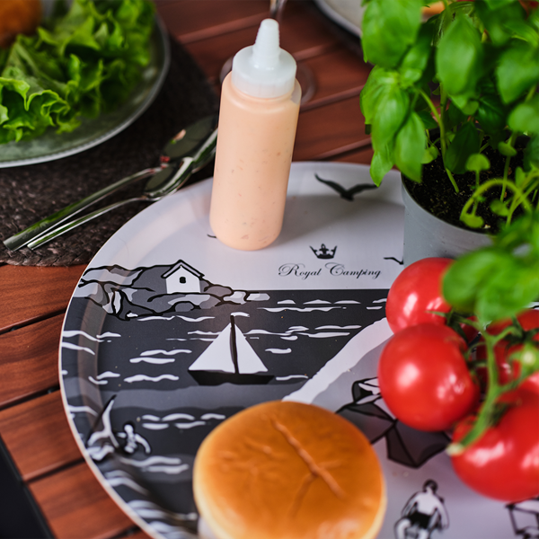 BRICKA SMÖGEN. RUND ROYAL CAMPING. 38CM