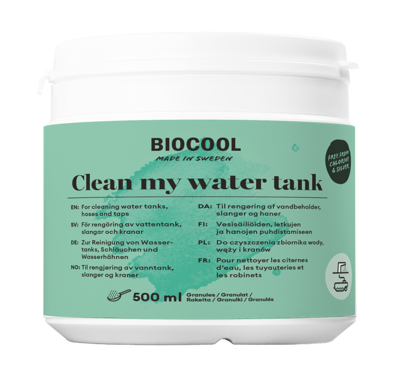 BIOCOOL CLEAN MY WATER TANK – GRANULAT