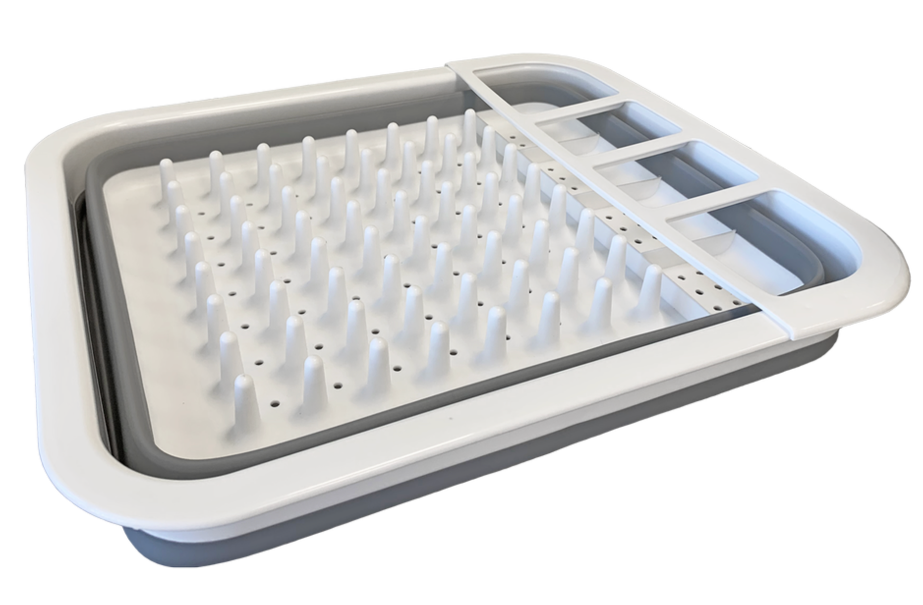 Hopfällbart diskställ.