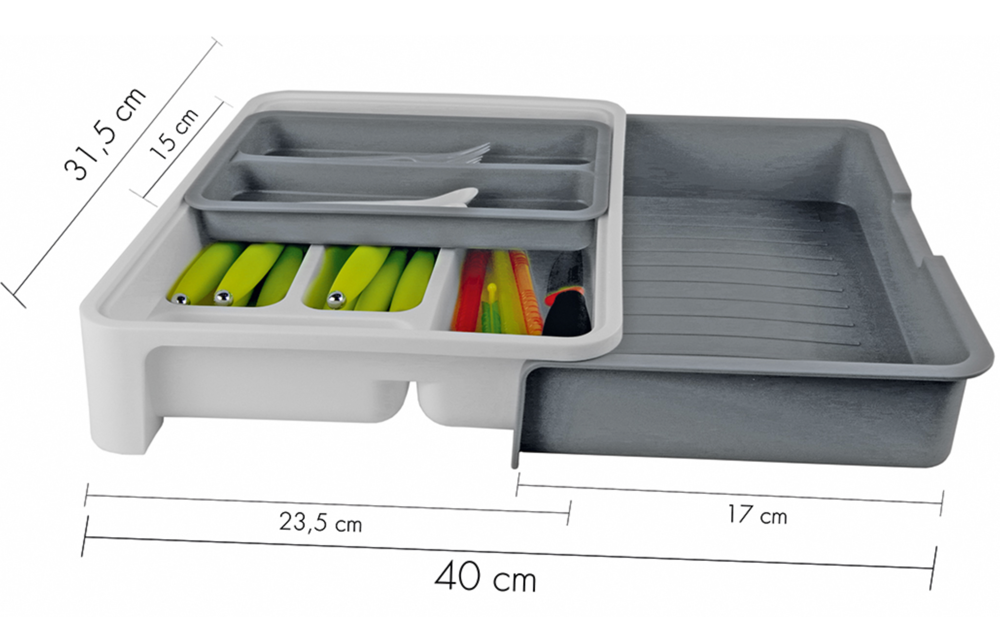 Justerbar besticklåda