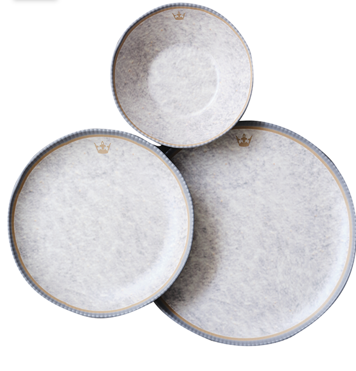 Royal Camping melaminservis Rustik. 12 delar.