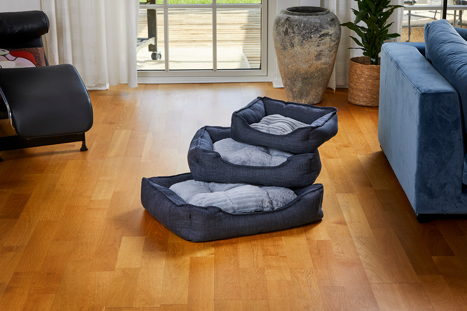 Classic Lord Hundbädd Grå M