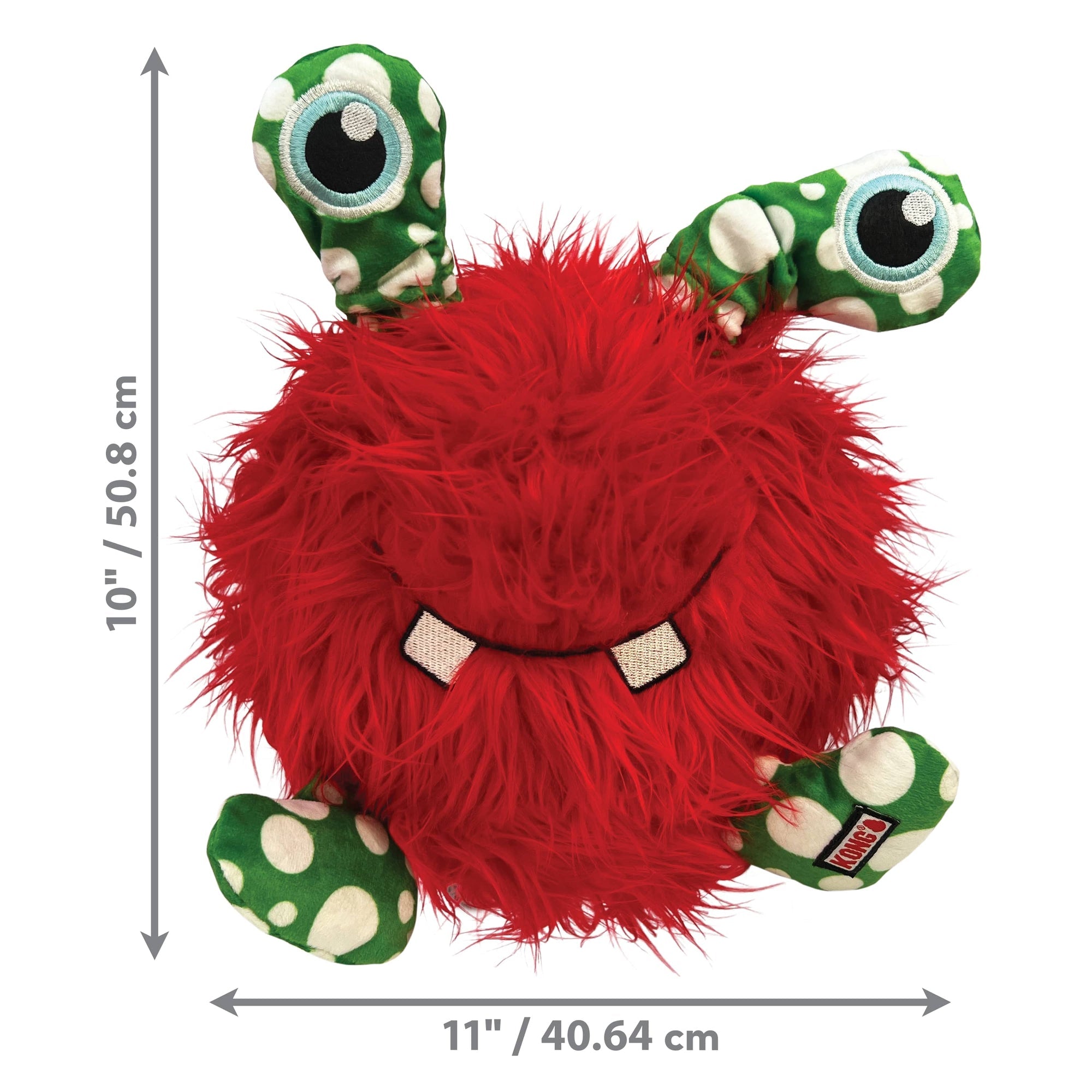 Kong Julleksak Holiday Whipples Röd XL