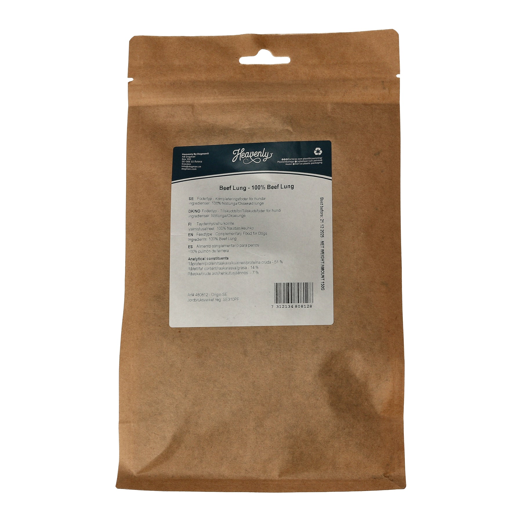 Heavenly Nötlunga 150g