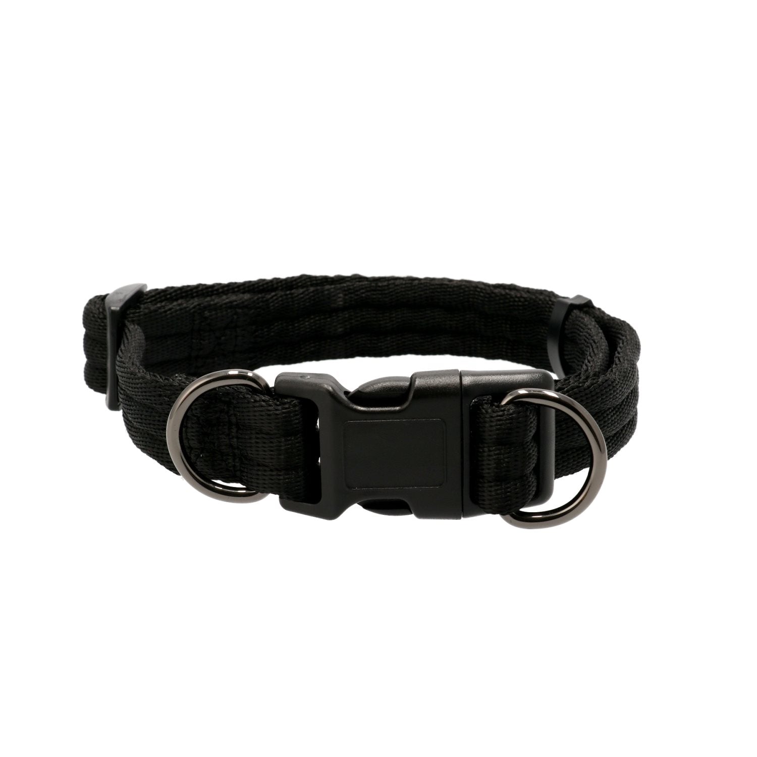 Kanalhalsband Vera Ställbart Svart