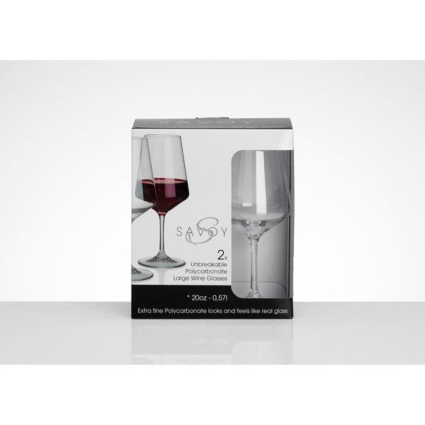 RÖDVINSGLAS SAVOY 2-PACK. 57 CL