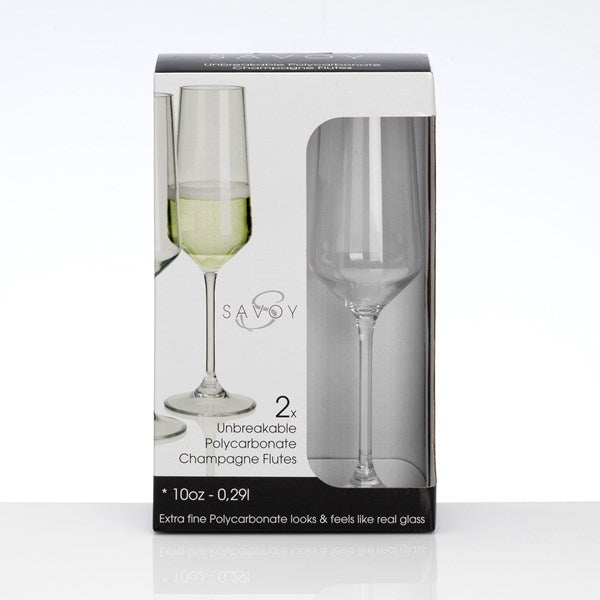 CHAMPAGNEGLAS SAVOY 2-PACK. 29 CL