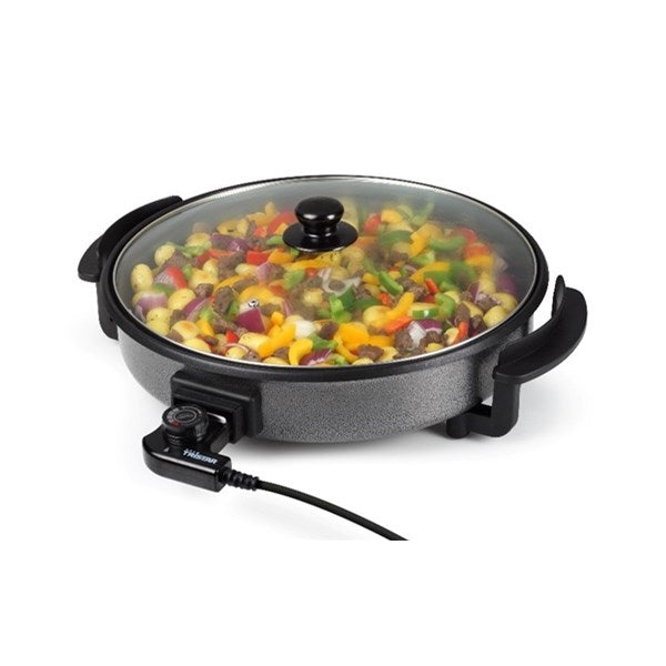 ELEKTRISK GRILLPANNA MED LOCK. 1500 WATT. 40 CM