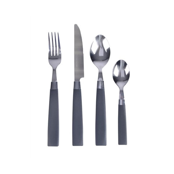 BESTICKSET 24- DELAR GRÅ