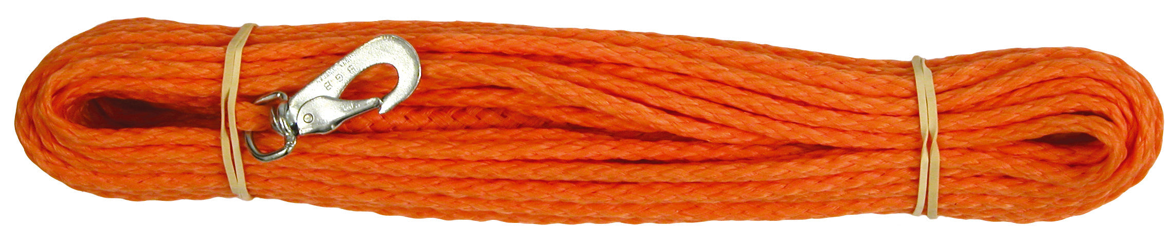 Spårlina Flätad Orange 15m