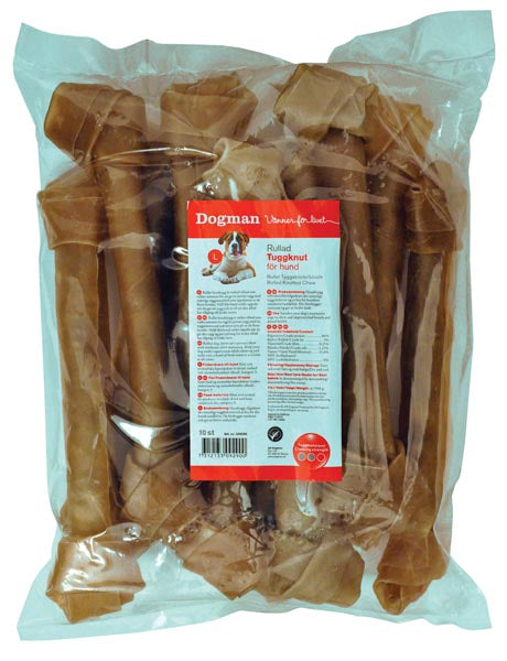 Tuggknut Rullad 10p Brun 30cm