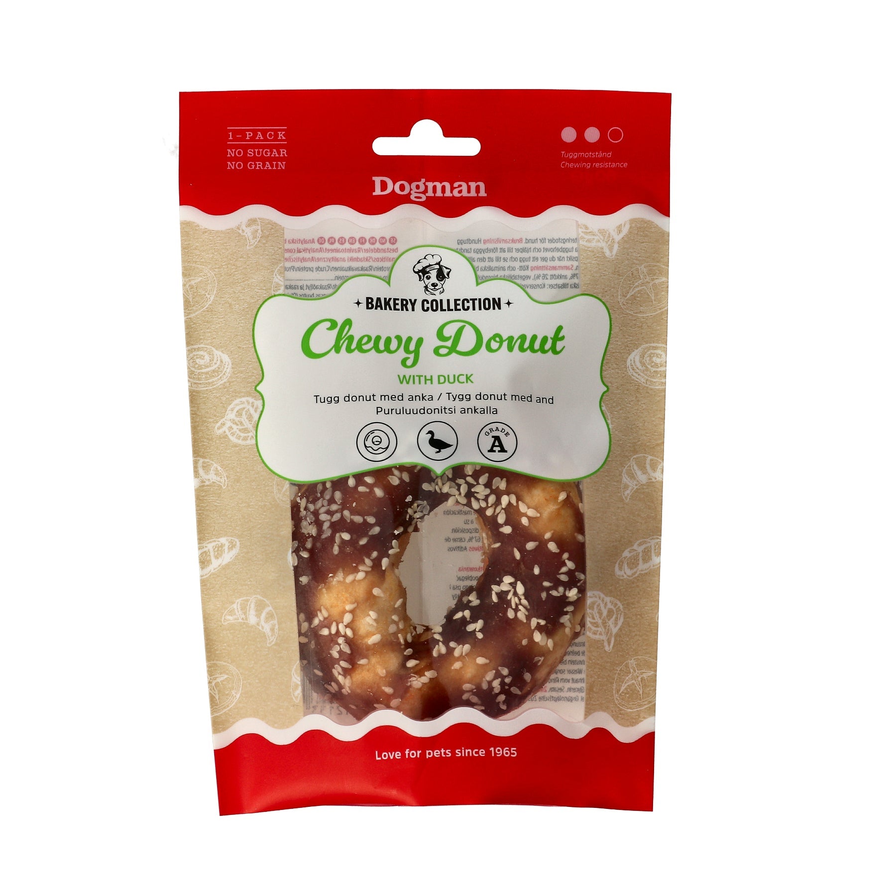 Bakery Collection Tugg Donut Med Anka 10cm