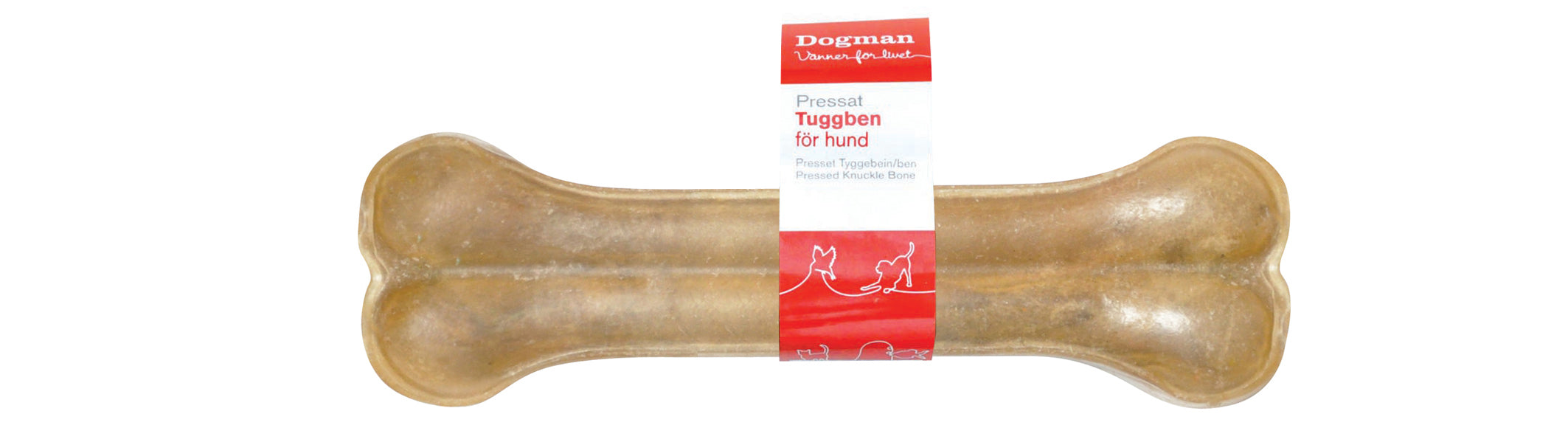 Tuggben Pressat Opackat Brun 13cm