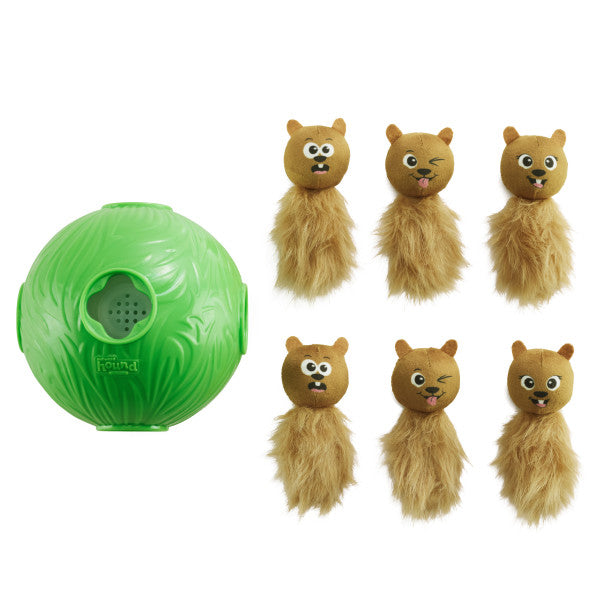 Dog Snuffle N' Treat Ball Grön