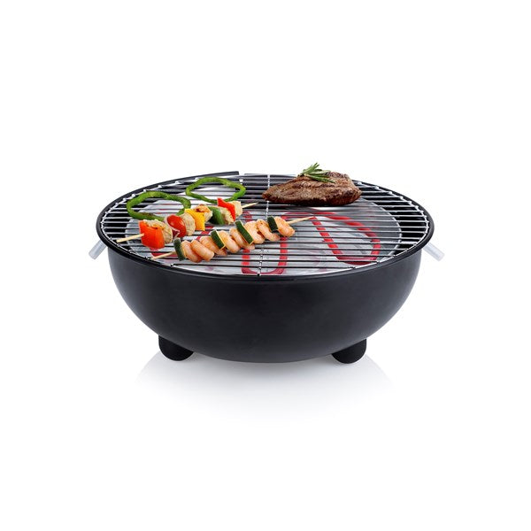 ELEKTRISK GRILL SVART DIA. 30 CM.