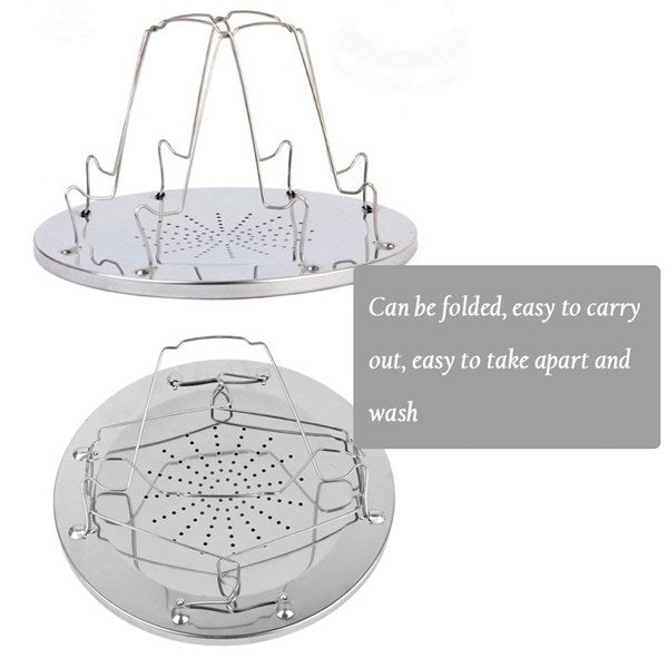 BRÖDROST FÖR KOKPLATTA HOPFÄLLBAR. GOCAMP