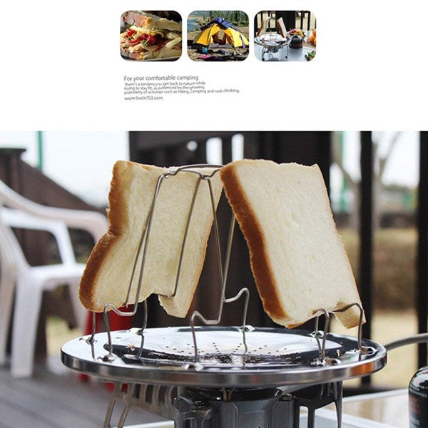 BRÖDROST FÖR KOKPLATTA HOPFÄLLBAR. GOCAMP