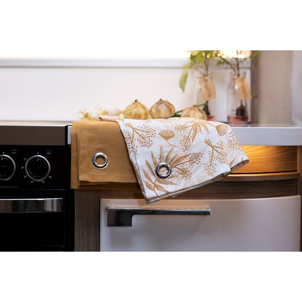 KÖKSHANDDUK GULD 2-P 50X70 CM. ROYAL CAMPING