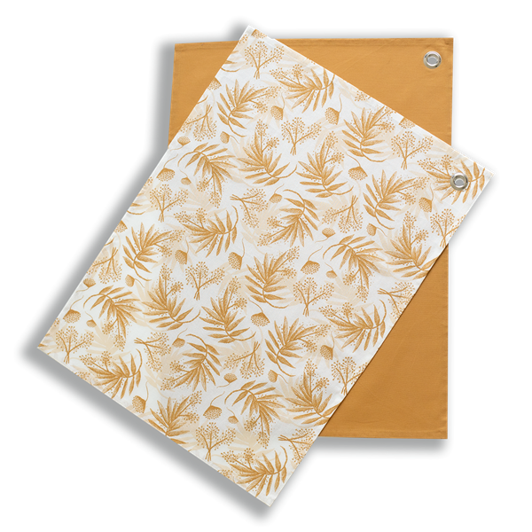 KÖKSHANDDUK GULD 2-P 50X70 CM. ROYAL CAMPING