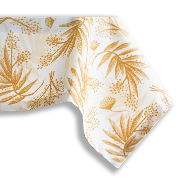 BORDSDUK GULD MÖNSTER 140X90 CM. ROYAL CAMPING